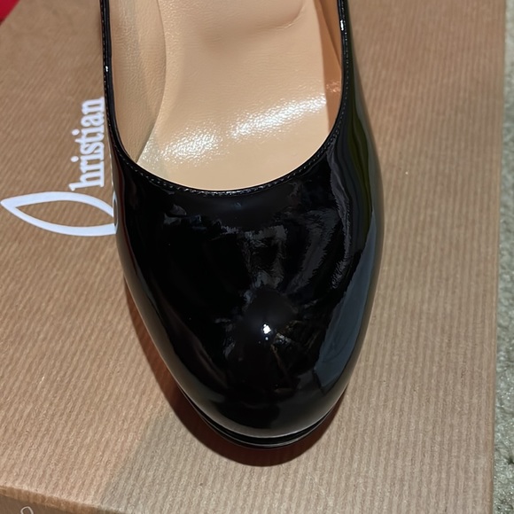 Christian Louboutin new simple pump 100 patent calf.  Size 38.5 - Picture 6 of 10